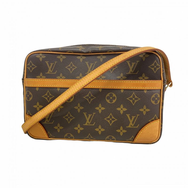 Louis Vuitton Shoulder Bag Monogram Trocadero 27 M51274 Brown Women's