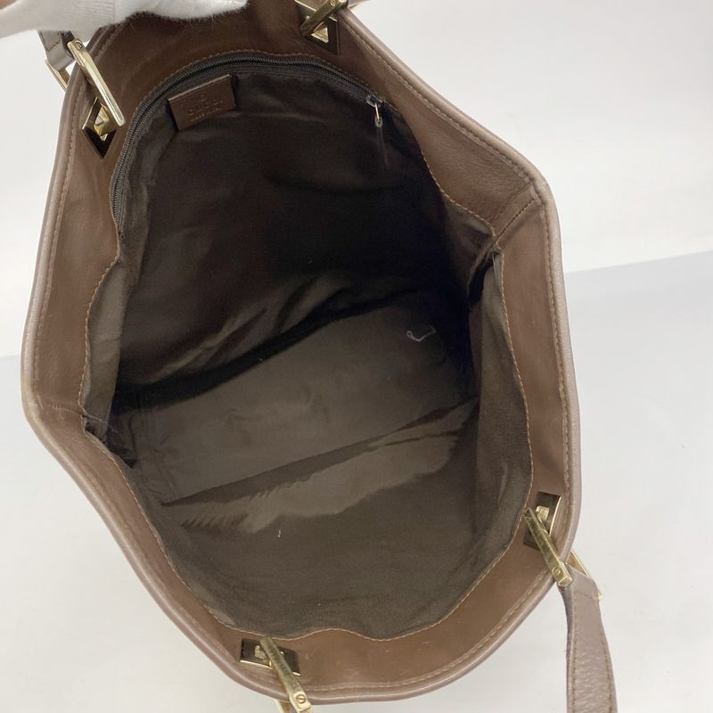 Gucci Tote Bag GG Canvas 002 1098 Canvas Brown Chien Pan Gold Hardware Women's