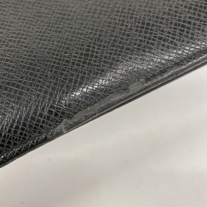 Louis Vuitton Long Wallet Taiga Portefeuille Brother M30285 Noir Black Men's