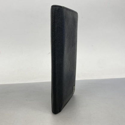Louis Vuitton Long Wallet Taiga Portefeuille Brother M30285 Noir Black Men's
