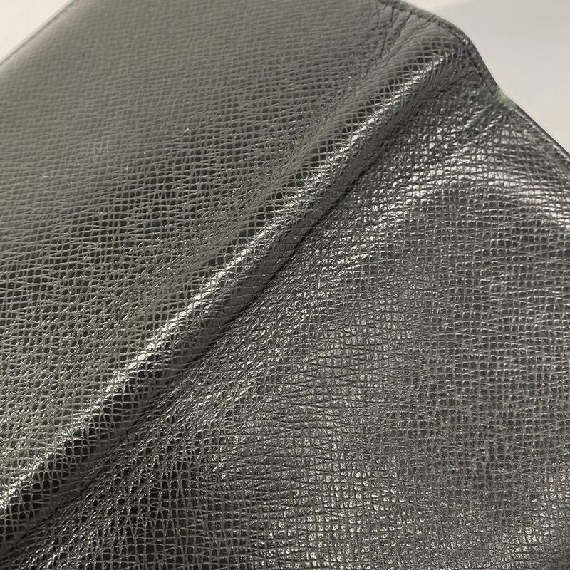 Louis Vuitton Long Wallet Taiga Portefeuille Brother M30285 Noir Black Men's