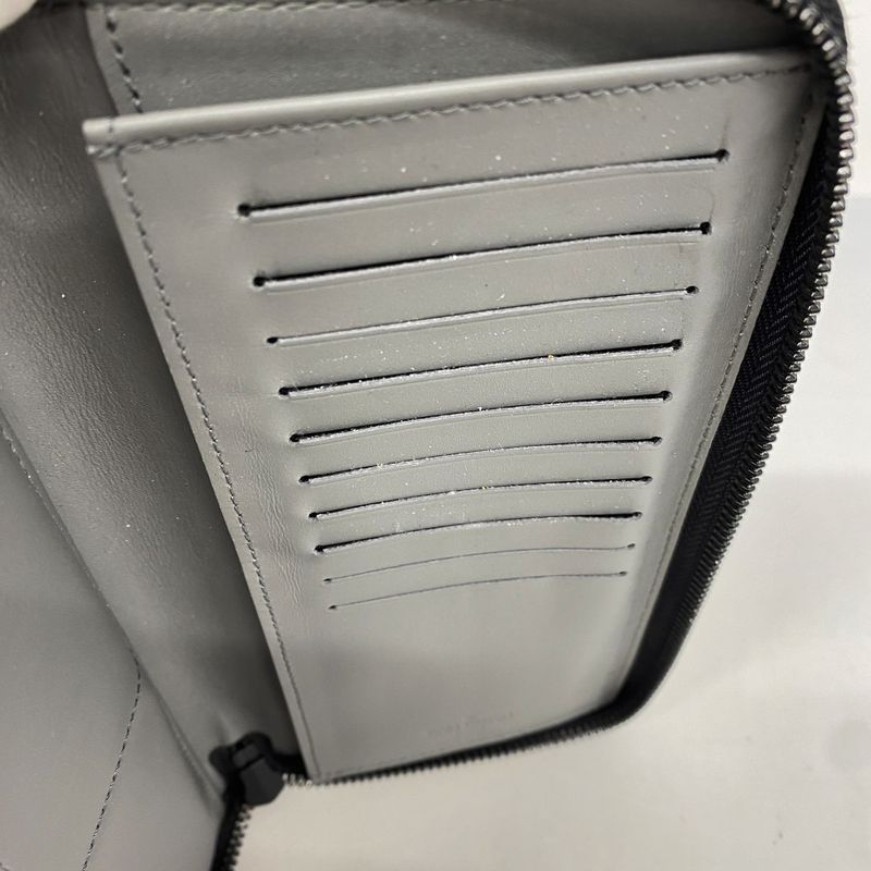 Louis Vuitton Long Wallet Monogram Shadow Zippy Wallet Vertical M81384 Gray