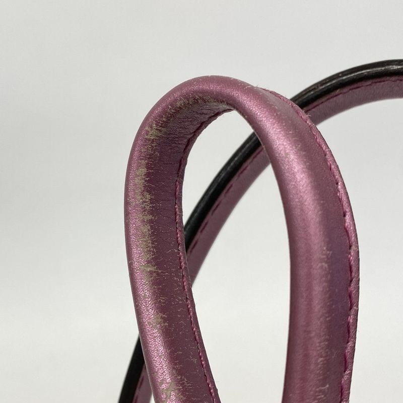 Gucci Tote Bag GG Canvas 269957 Canvas Brown Pink Chien Pan Gold Hardware 2way