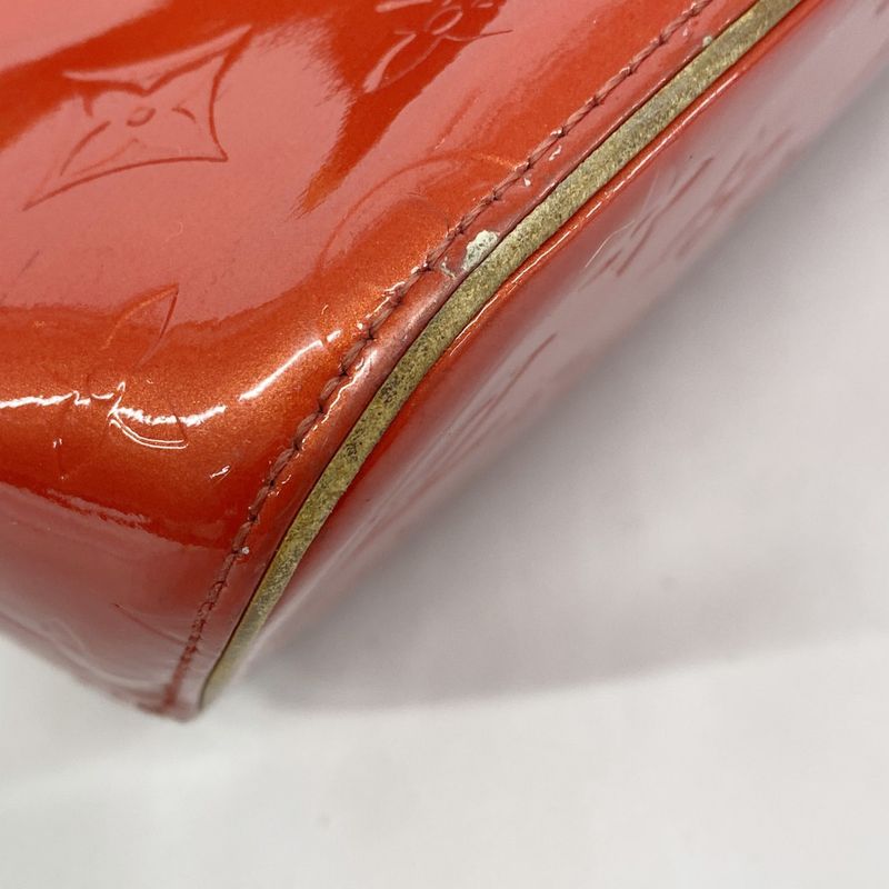 Louis Vuitton Tote Bag Vernis Houston M91092 Rouge Ladies