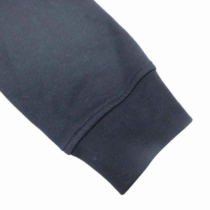 23AW Hermes Etriers Decales Armor Decaled Teal Leather Patch Hoodie Parka