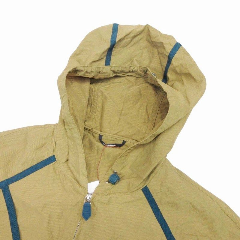 Hermes Seam Ripstop Mountain Parka Jacket Blouson Outerwear Light Size 48