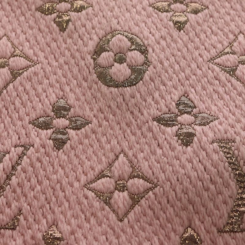 Louis Vuitton Monogram Echarpe Logomania Shine Muffler M70466 Pink