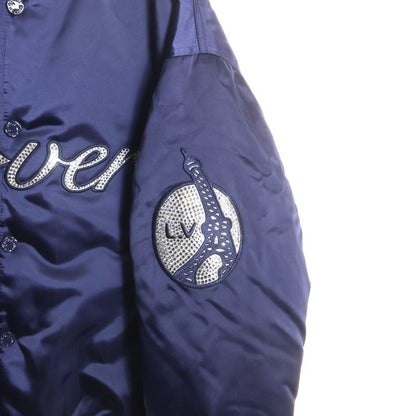 Louis Vuitton 25SS LV Vers Baseball Blouson Jacket Rhinestone Jacket Rm251q GPD