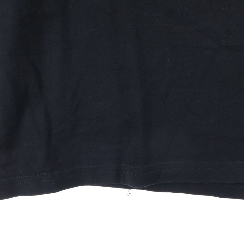 DIOR 21SS Atelier Logo Print Crew Neck Short Sleeve T-shirt Cut And Sewn Black