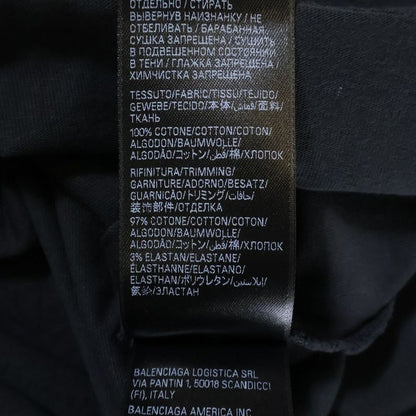 Balenciaga 24AW Boxing Tee Print Distressed Oversized Short Sleeve T-shirt