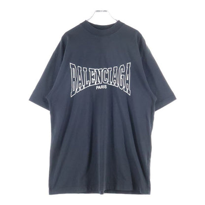 Balenciaga 24AW Boxing Tee Print Distressed Oversized Short Sleeve T-shirt
