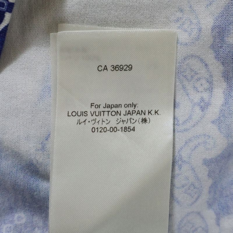 Louis Vuitton 22AW Monogram All-over Pattern Crew Neck Short Sleeve T-shirt