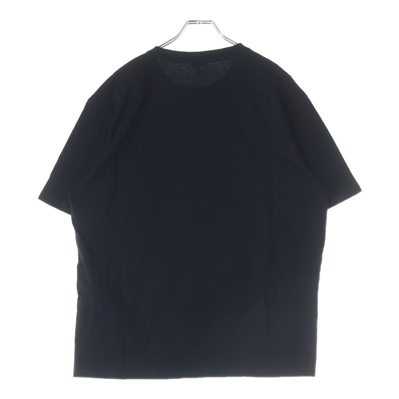 Loewe Multicolor Logo Embroidery Crew Neck Short Sleeve T-shirt Cut And Sewn