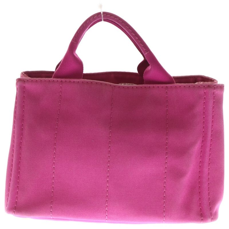 Prada Canapa 1bg439 Canapa Canvas 2WAY Tote Bag Pink