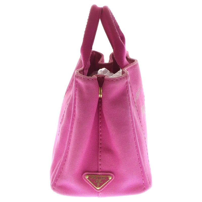 Prada Canapa 1bg439 Canapa Canvas 2WAY Tote Bag Pink