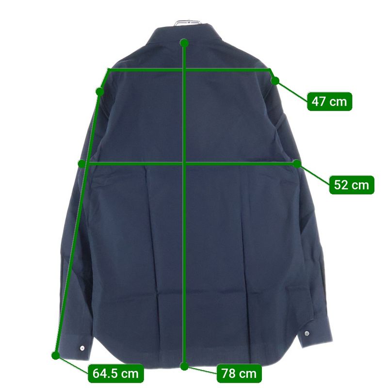 DIOR Patch Logo Hiyo Button Long Sleeve Shirt Black 313c545a1581