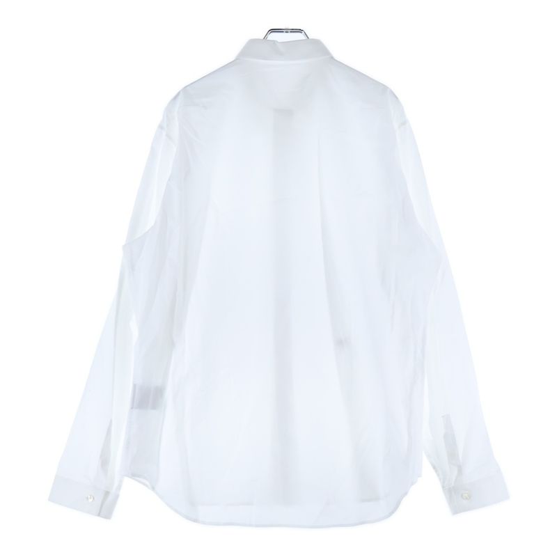 DIOR 17SS BEE Logo Embroidery Hiyo Button Long Sleeve Shirt White 733c518b1581