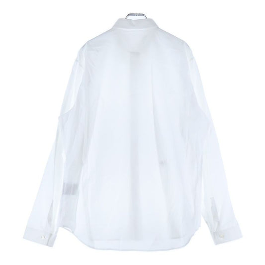 DIOR 17SS BEE Logo Embroidery Hiyo Button Long Sleeve Shirt White 733c518b1581