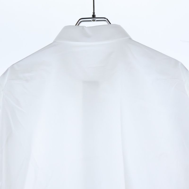 DIOR 17SS BEE Logo Embroidery Hiyo Button Long Sleeve Shirt White 733c518b1581