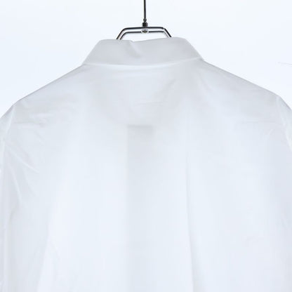 DIOR 17SS BEE Logo Embroidery Hiyo Button Long Sleeve Shirt White 733c518b1581