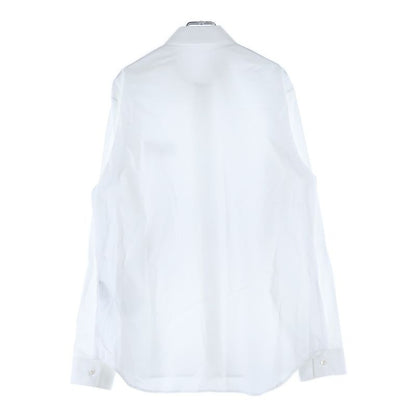 DIOR ×peter Doig Logo Embroidery Hiyoku Button Long Sleeve Shirt White 143c595b1
