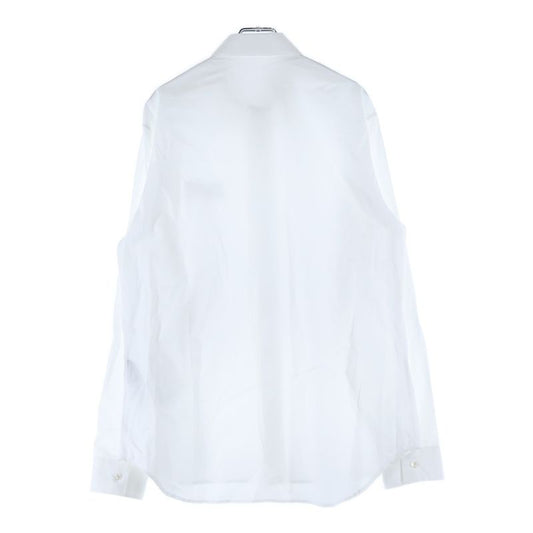 DIOR ×peter Doig Logo Embroidery Hiyoku Button Long Sleeve Shirt White 143c595b1