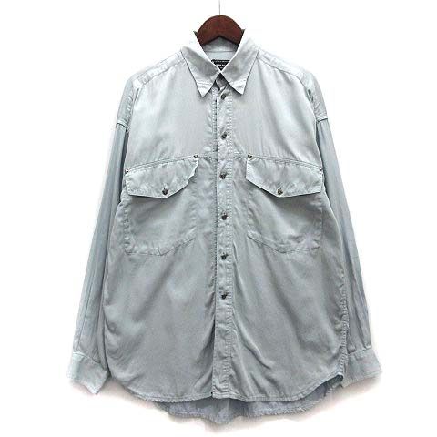 Versace Jeans Versace Jeans Couture Medusa Metal Button Pinstripe Long Sleeve