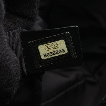 Chanel Tote Bag New Travel Line PM A20457 Dark Brown Canvas Leather New Travel