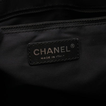 Chanel Tote Bag New Travel Line PM A20457 Dark Brown Canvas Leather New Travel