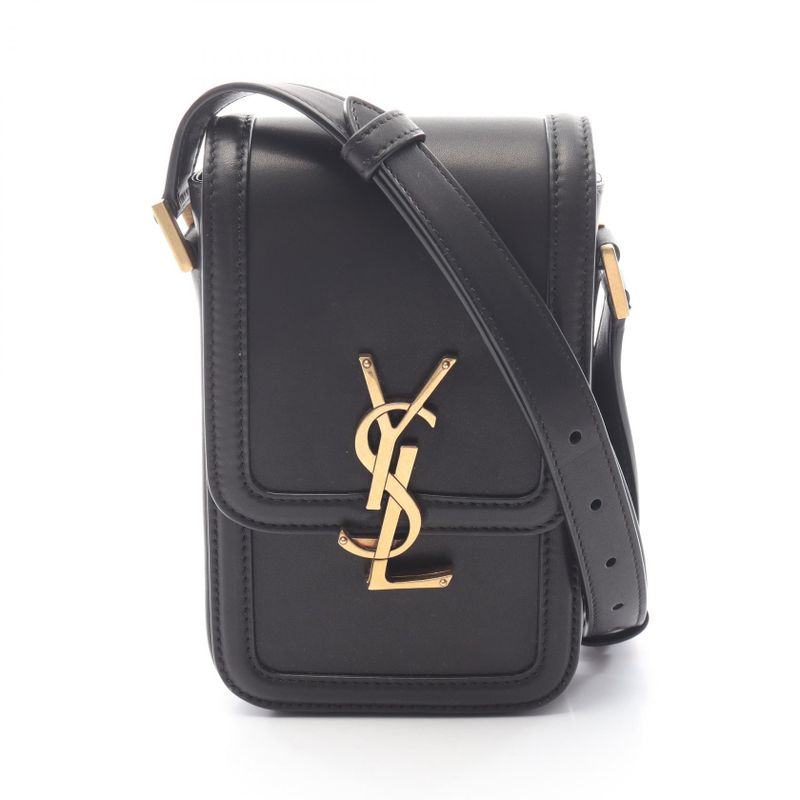 Saint Laurent Paris Shoulder Bag Solferino Mini 753963bwr0w1000 Black Leather