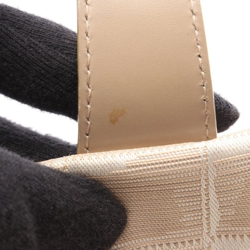 Chanel Tote Bag New Travel Line MM A15991 Beige Canvas Leather New Travel Line