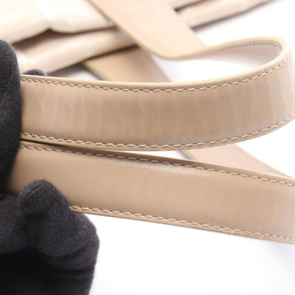 Chanel Tote Bag New Travel Line MM A15991 Beige Canvas Leather New Travel Line