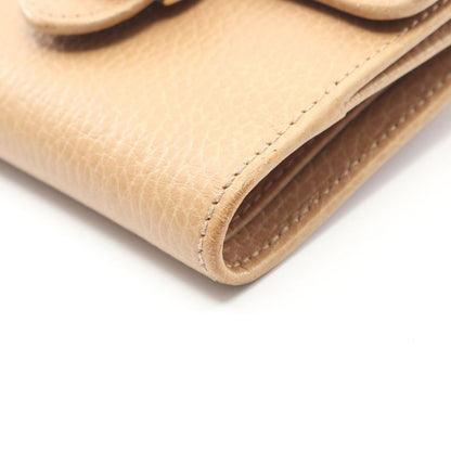 Gucci Bifold Wallet Interlocking G 615525 Beige Leather Interlocking G Bifold