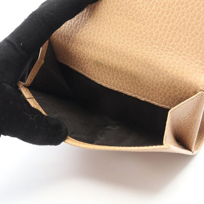 Gucci Bifold Wallet Interlocking G 615525 Beige Leather Interlocking G Bifold