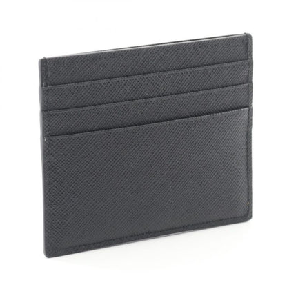 Prada Card Case Saffiano Metal 1mc025qwaf0002 Black Saffiano Leather Card Case