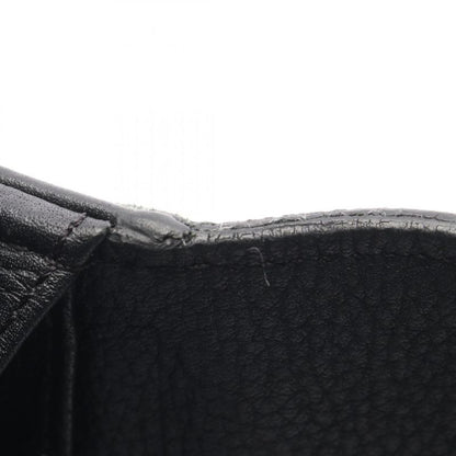 Louis Vuitton Bifold Long Wallet Portefeuille Iris M60143 Noir Black Leather