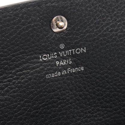 Louis Vuitton Bifold Long Wallet Portefeuille Iris M60143 Noir Black Leather