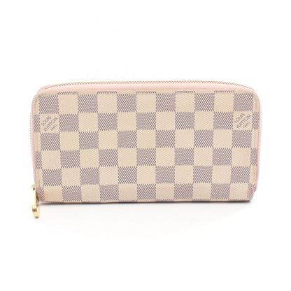 Louis Vuitton Round Long Wallet Zippy Wallet N63503 Rose Ballerine PVC Coated