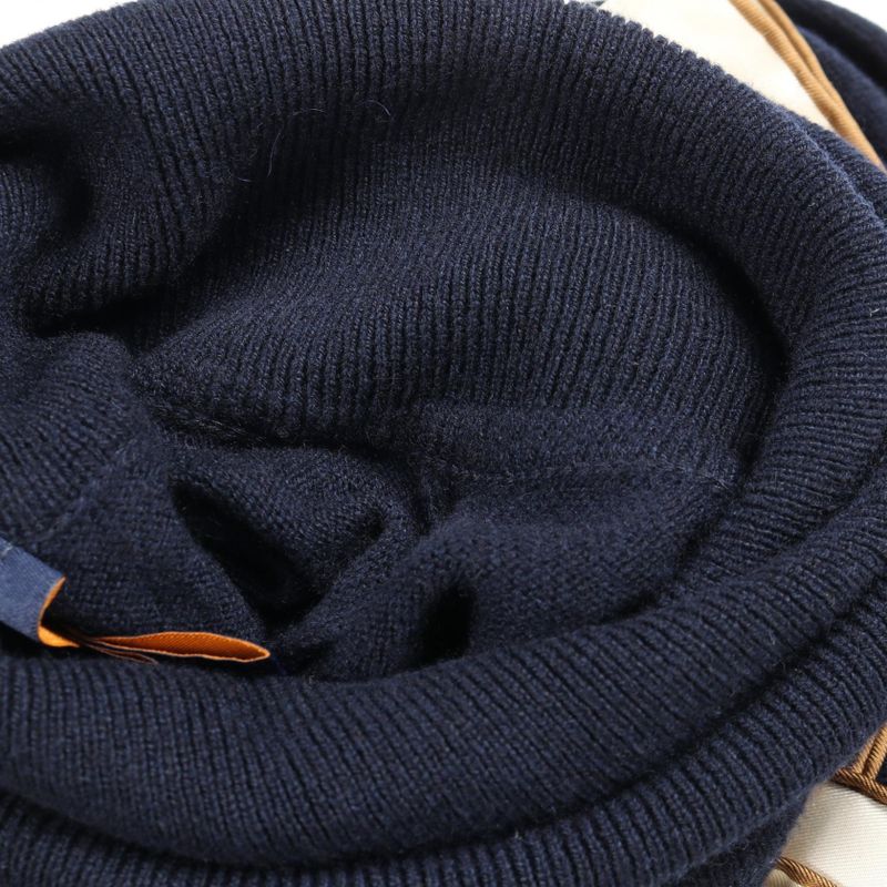 Louis Vuitton Dress Nylon Cashmere Dress Women's Used A