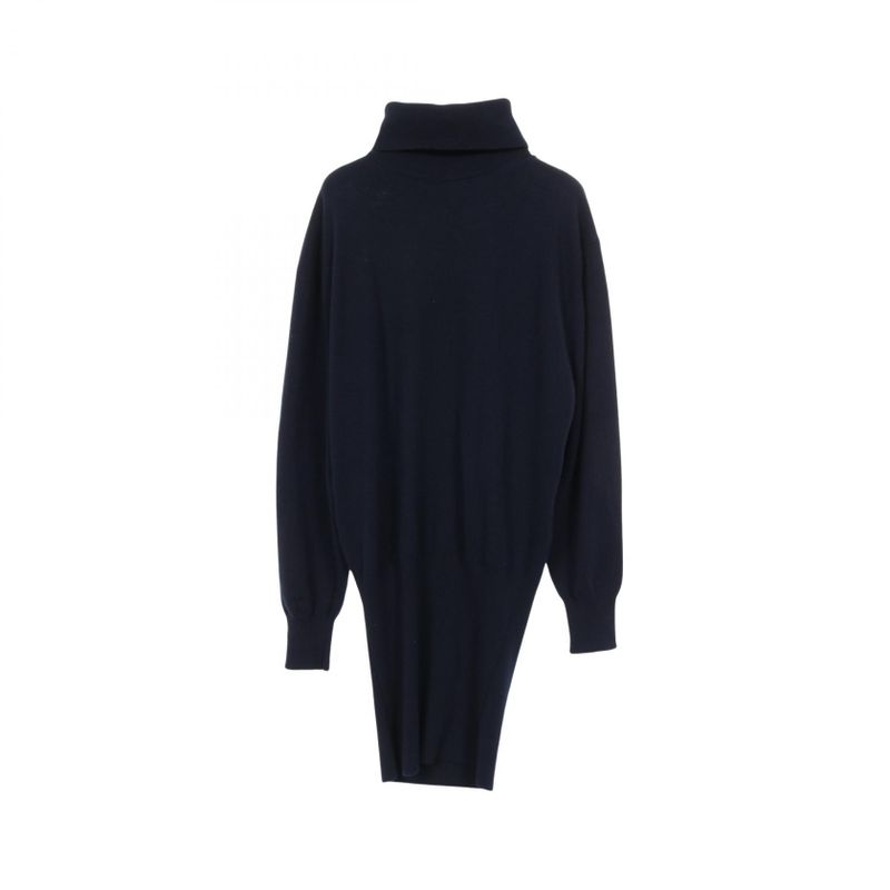 Louis Vuitton Dress Nylon Cashmere Dress Women's Used A