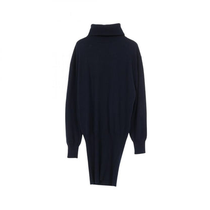 Louis Vuitton Dress Nylon Cashmere Dress Women's Used A