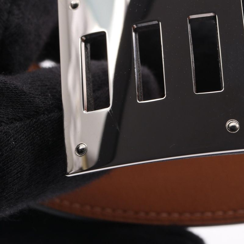 Hermes Bangle Kelly Dog Y Engraved SIL Calf (cowhide) Bracelet Ladies Unused