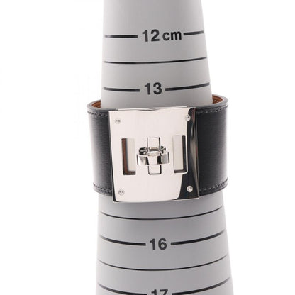 Hermes Bangle Kelly Dog Y Engraved SIL Calf (cowhide) Bracelet Ladies Unused