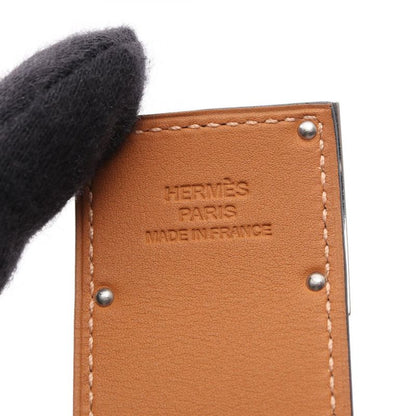 Hermes Bangle Kelly Dog Y Engraved SIL Calf (cowhide) Bracelet Ladies Unused