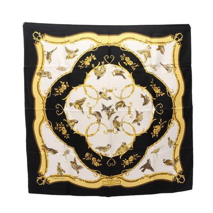 Hermes Scarf Carre90 LA CLE DES Champs Silk Carre90 Women's Used A