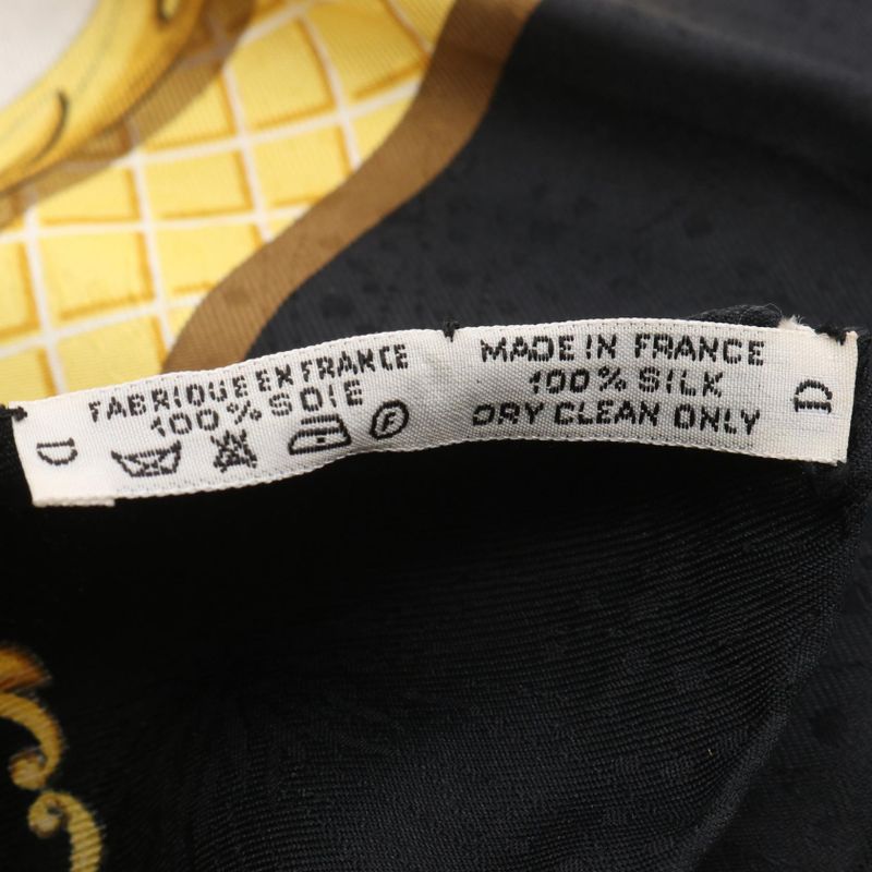 Hermes Scarf Carre90 LA CLE DES Champs Silk Carre90 Women's Used A