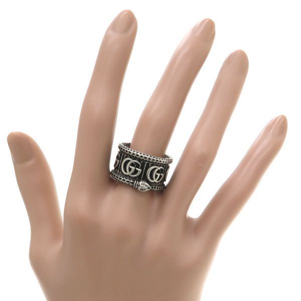 Gucci Double G Snake Ring #16