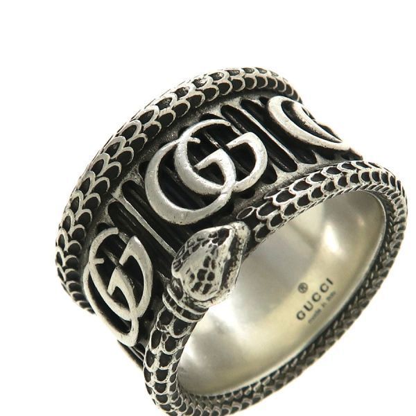 Gucci Double G Snake Ring #16