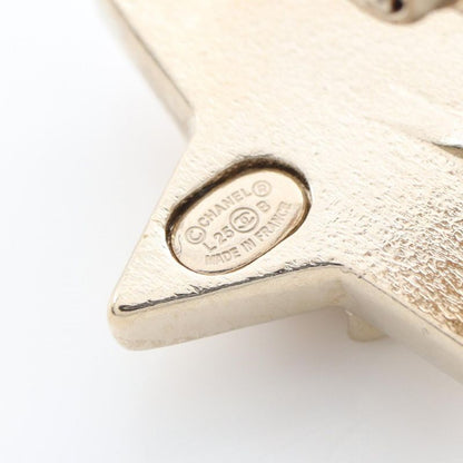 Chanel Earring Coco Mark Star GP (gold Plated) Earring Ladies Used A