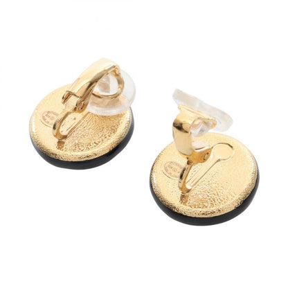 Chanel Earring Coco Mark GP (gold Plated) Earring Women's Used A